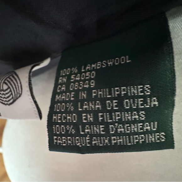 100% lambswool, Ralph Lauren, blazer size 10 blue and gray plaid - Picture 4 of 7